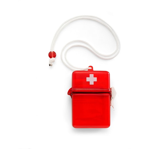 röd Första-hjälpen-kit Aqua - röd