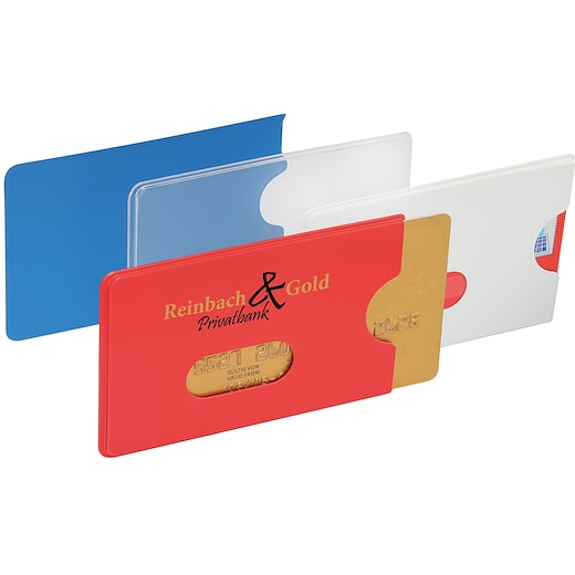Kreditkortfutteral Flex - rød