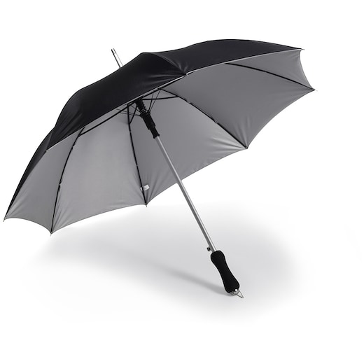 svart Paraply Accent - svart