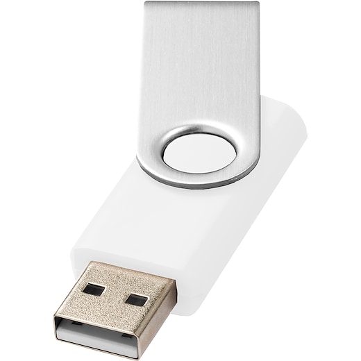 Memoria USB Twist White - blanco