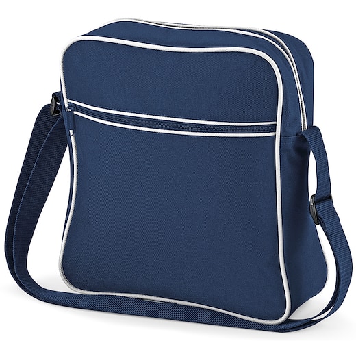 Bagbase Flight - french navy/ white