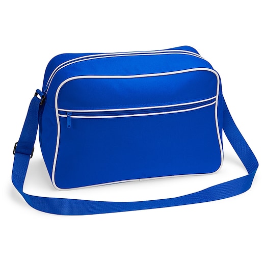 sininen Bagbase Retro - bright royal/white