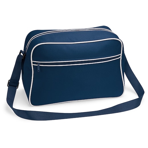 sininen Bagbase Retro - french navy/white