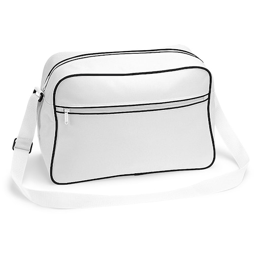 valkoinen Bagbase Retro - white/black
