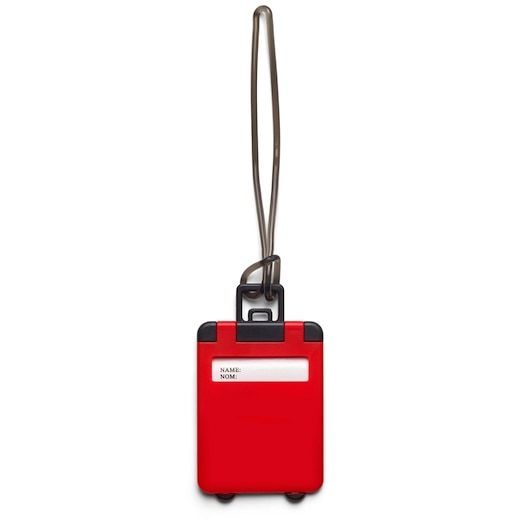 rød Kuffertmærke Suitcase - rød