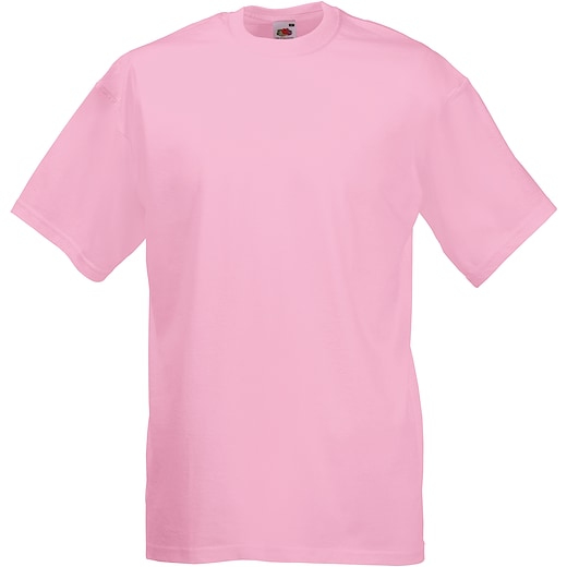 rosa Fruit of the Loom Valueweight T - rosa claro
