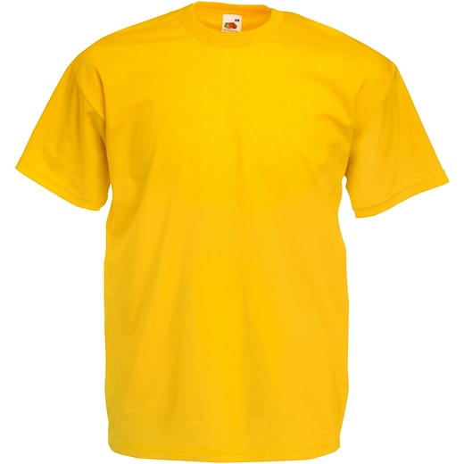 giallo Fruit of the Loom Valueweight T - sunflower