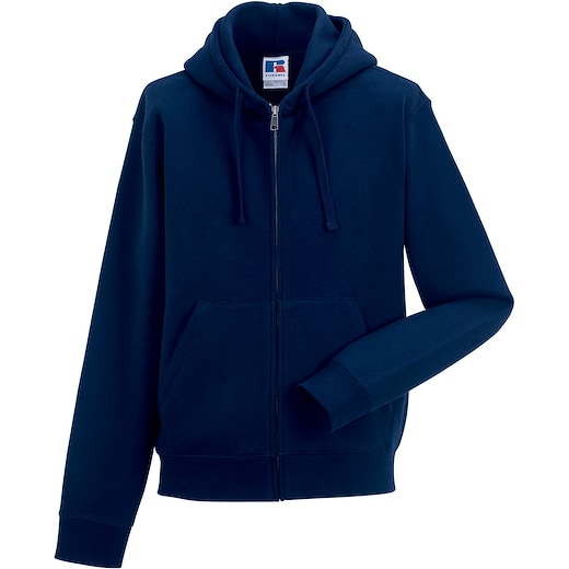 blå Russell Hooded Jacket 266M - french navy