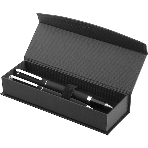 negro Set de bolígrafos Pavillion - negro