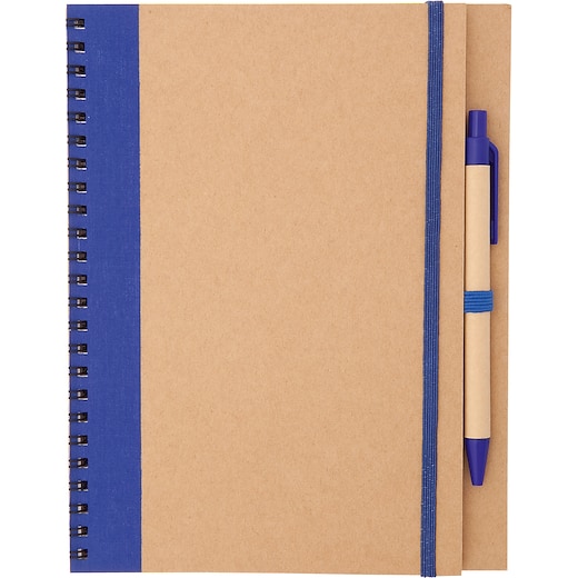 azul Cuaderno de espiral Yosa - azul