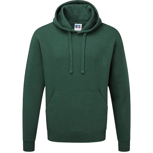 grön Russell Authentic Hooded Sweat 265M - bottle green
