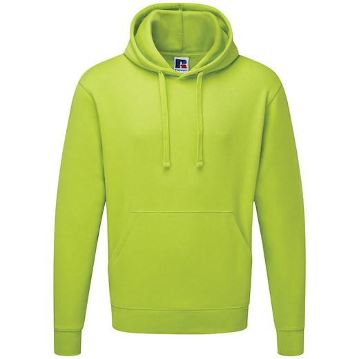 verde Russell Authentic Hooded Sweat 265M - lime