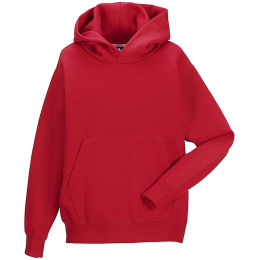 rosso Russell Hooded Kids Sweat 575B - classic red
