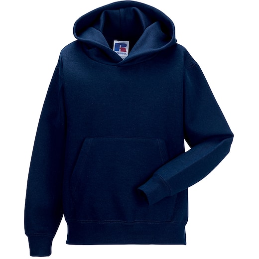 blå Russell Hooded Kids Sweat 575B - french navy