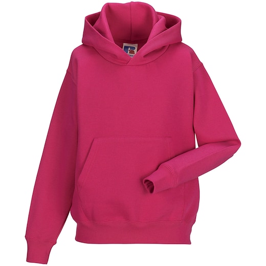 rosa Russell Hooded Kids Sweat 575B - fucsia
