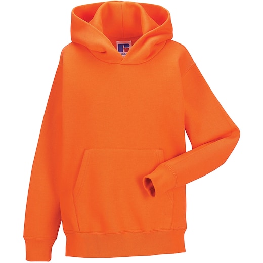 orange Russell Hooded Kids Sweat 575B - orange