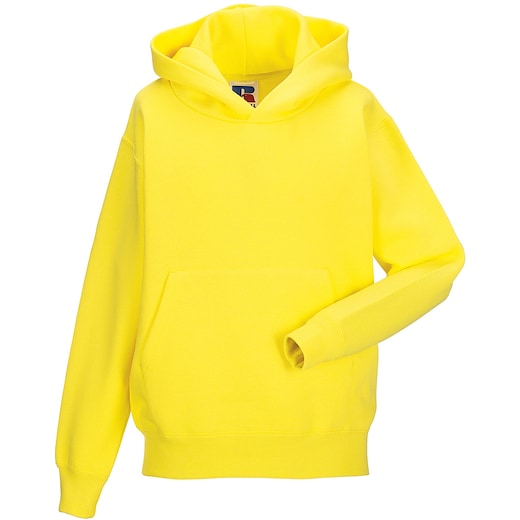 giallo Russell Hooded Kids Sweat 575B - yellow