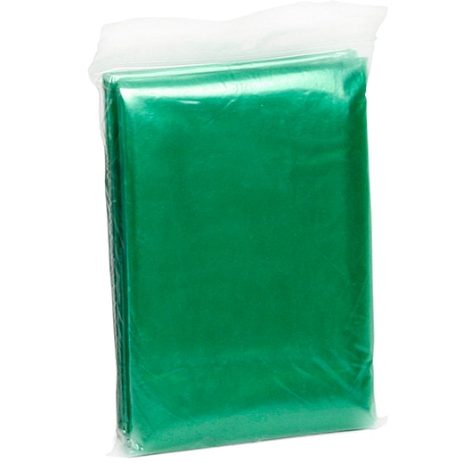grön Regnponcho Prime - grön