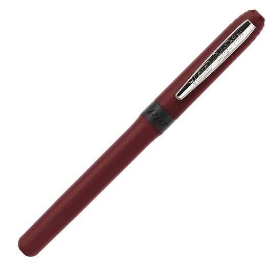 rød Bic Grip Roller Chrome - burgundy