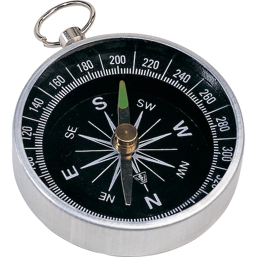 Kompass Montana - sølv