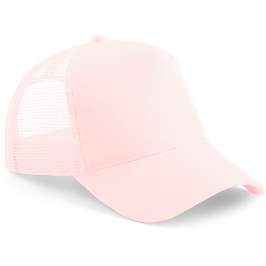 rosa Beechfield Trucker Solid - pastel pink/ pastel pink