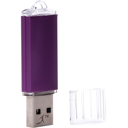 lila USB-minne Alphina - purple