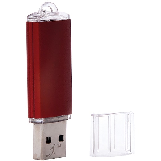 röd USB-minne Alphina - red