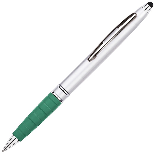 Touchpenna Spike Silver - grön