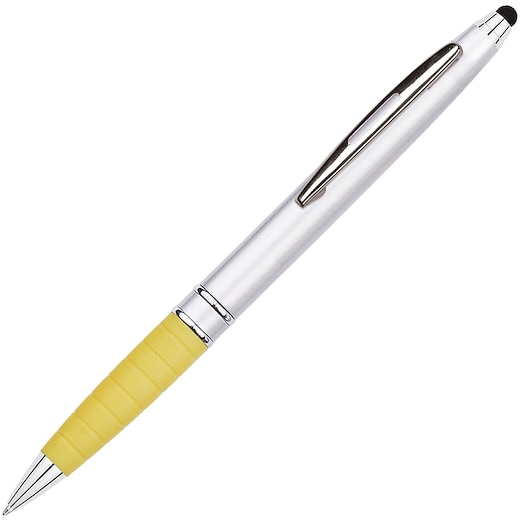 Touchpenna Spike Silver - gul