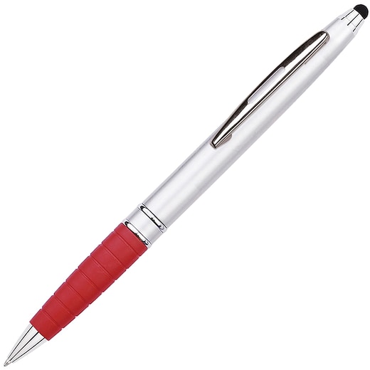 Touchpenna Spike Silver - röd