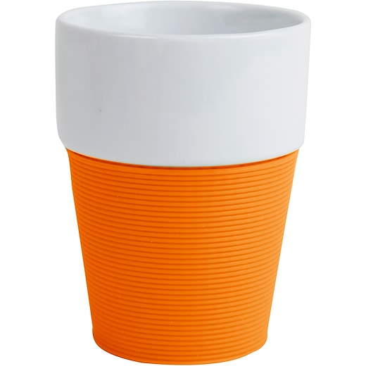 orange Mug en céramique Silicon - orange
