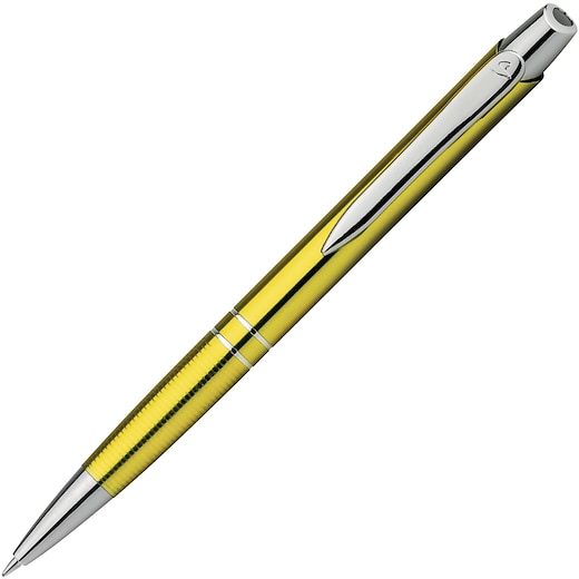 gul Trykkblyant Vito Metalic Pencil - gul