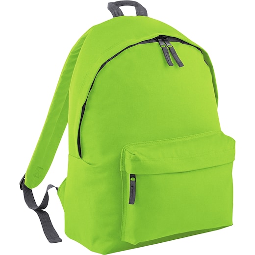 Bagbase Universe - lime green/ graphite grey