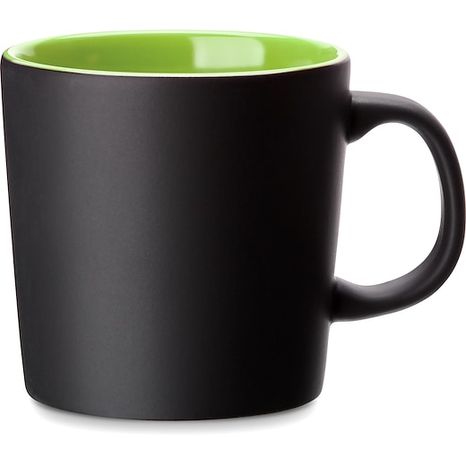 vihreä Keramiikkamuki Cava Black - vaaleanvihreä