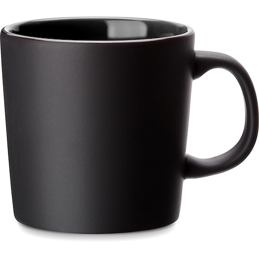 musta Keramiikkamuki Cava Black - musta