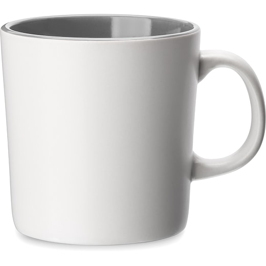 grå Steingodskopp Cava White - grå