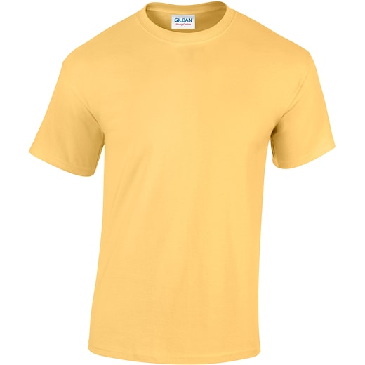 amarillo Gildan Heavy Cotton - niebla amarilla