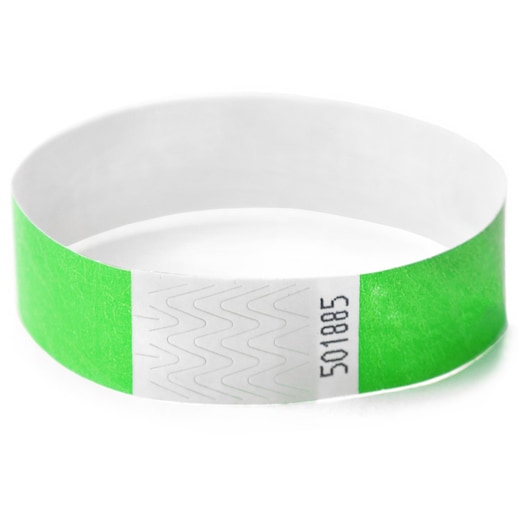 grønn Festivalbånd Tyvek 19 mm - lysegrønn