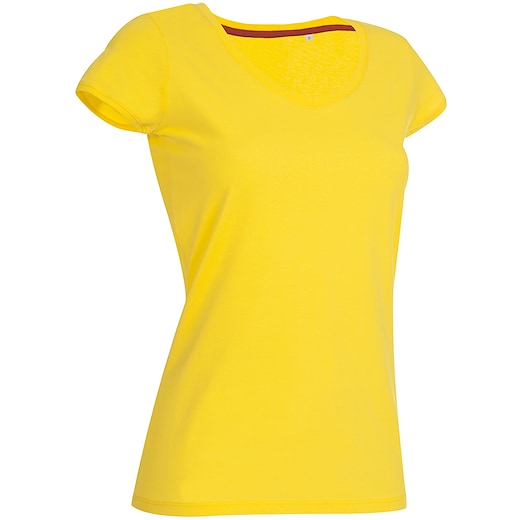 keltainen Stedman Megan V-Neck - daisy yellow