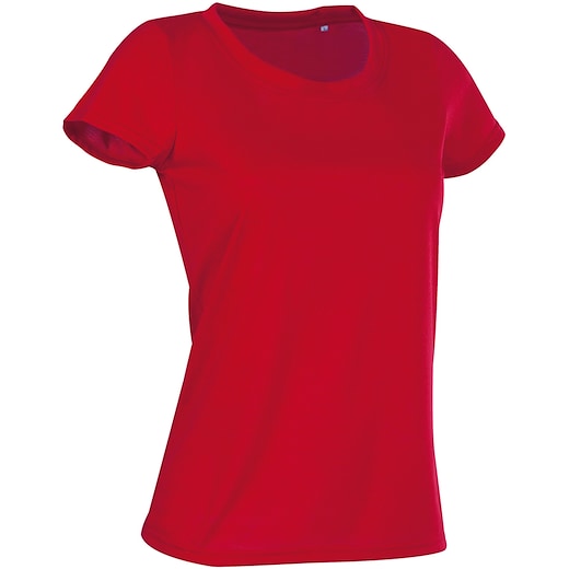rosso Stedman Active Cotton Touch Women - crimson red