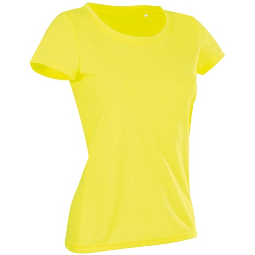 keltainen Stedman Active Cotton Touch Women - cyber yellow