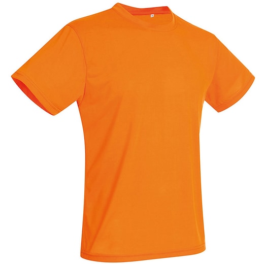 oransje Stedman Active Cotton Touch Men - cyber orange