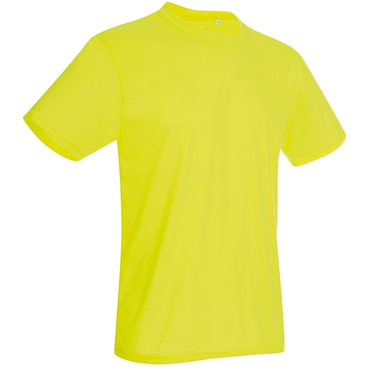 keltainen Stedman Active Cotton Touch Men - cyber yellow