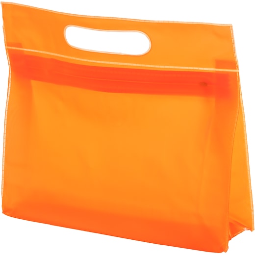 orange Meikkilaukku Clear - orange