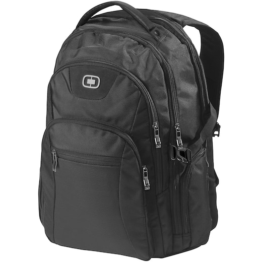 Ogio Curb Laptop Backpack, 17" - sort