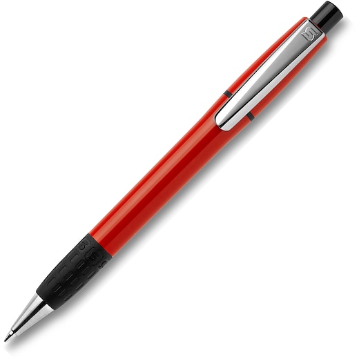 rouge Stylo publicitaire Semyr Grip - red
