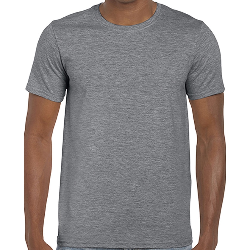 Gildan heather 2025 grey t shirt