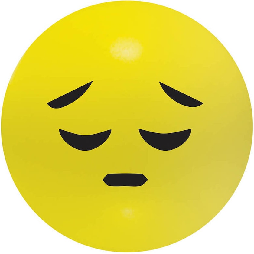 Emoji, Balle anti-stress (15463), Triste