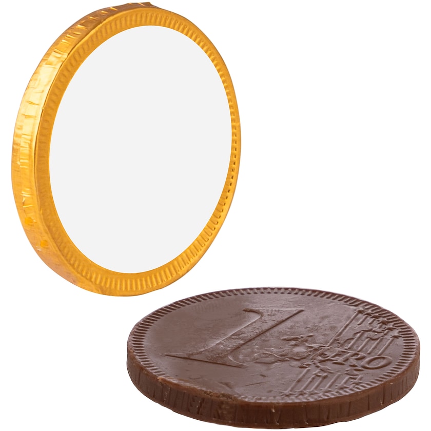 Pièces Euro Chocolat - 38 mm - 1 kg