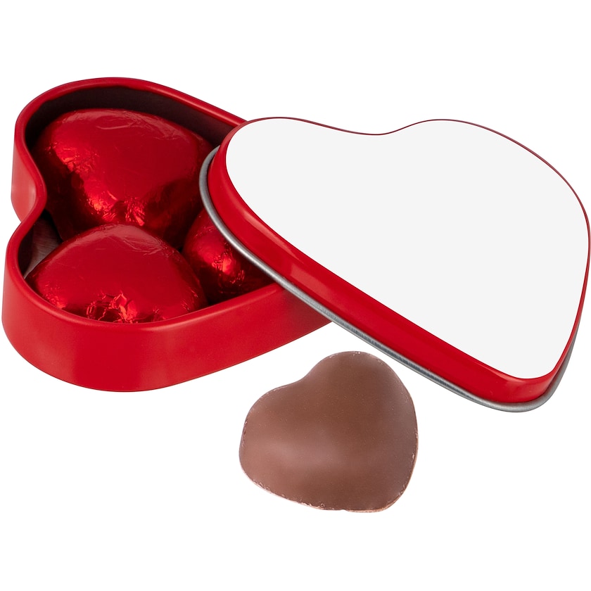 Twizel, 7 g, Cioccolatino a forma di cuore (21810), Red